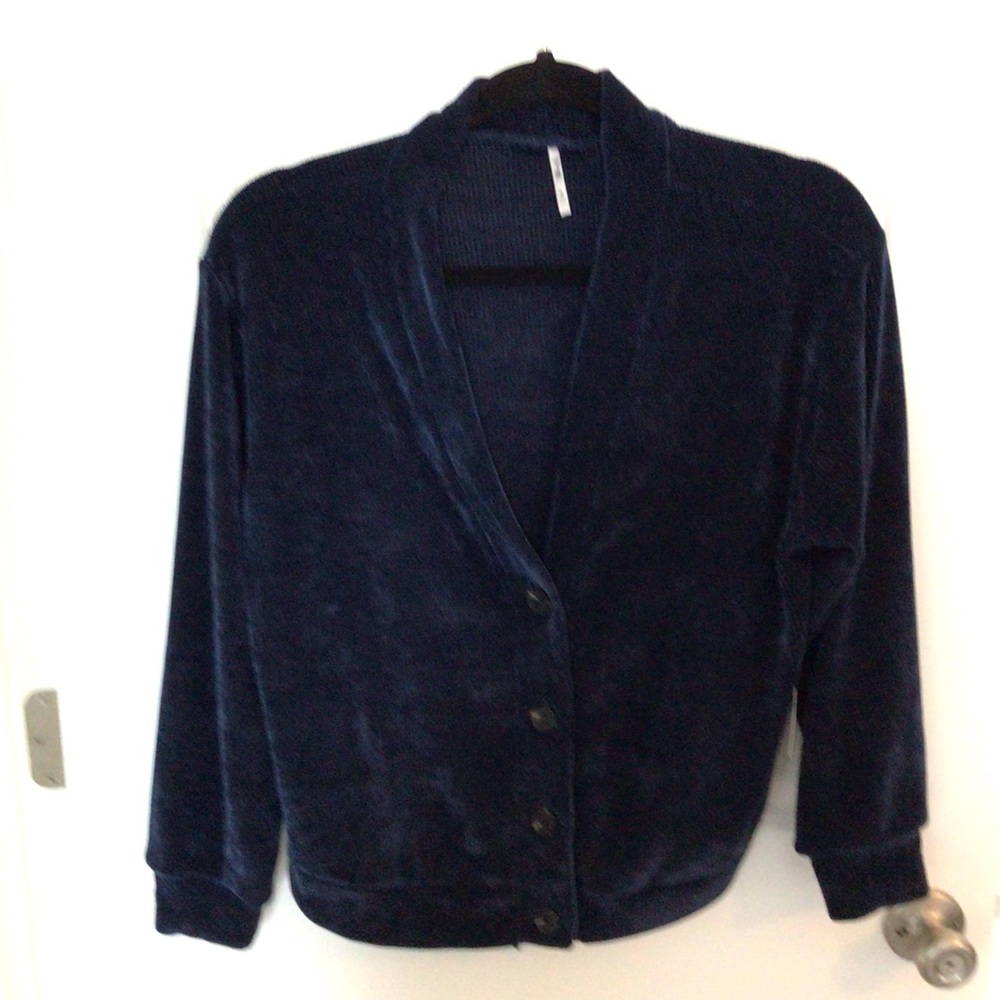 Women's Cardigan-Navy Blue